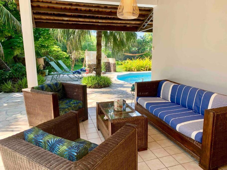 Villa Hoama Lodge Moorea Teavaro Exteriör bild