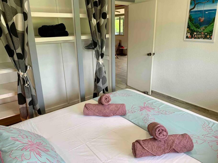 Villa Hoama Lodge Moorea Teavaro Exteriör bild